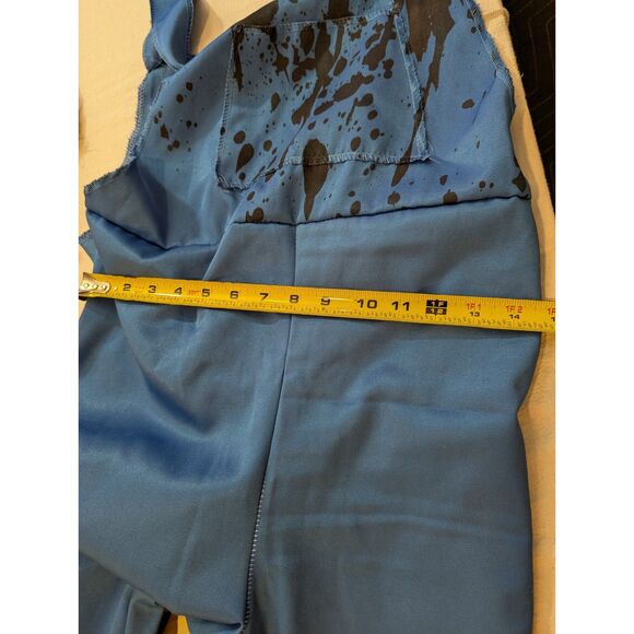 Spirit Halloween Deadly Bear Kids Costume L 12–14 Mask Gloves Overalls Shirt - Picture 8 of 9